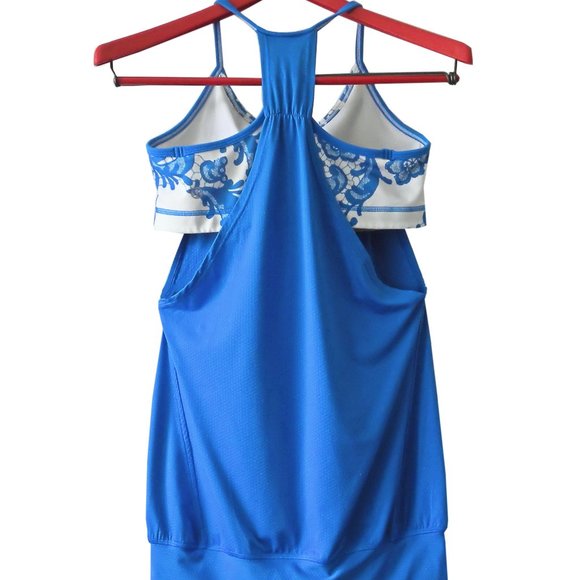 Lululemon No Limits 2-in-1 Tank Bra Top Sz 6 - Picture 3 of 4